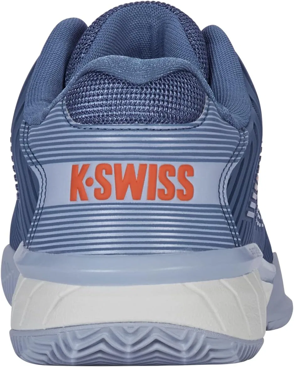 Мужские теннисные кроссовки K-Swiss Hypercourt Express 2, Infinity/Arctic Ice/Scarlet Ibis — фото 4