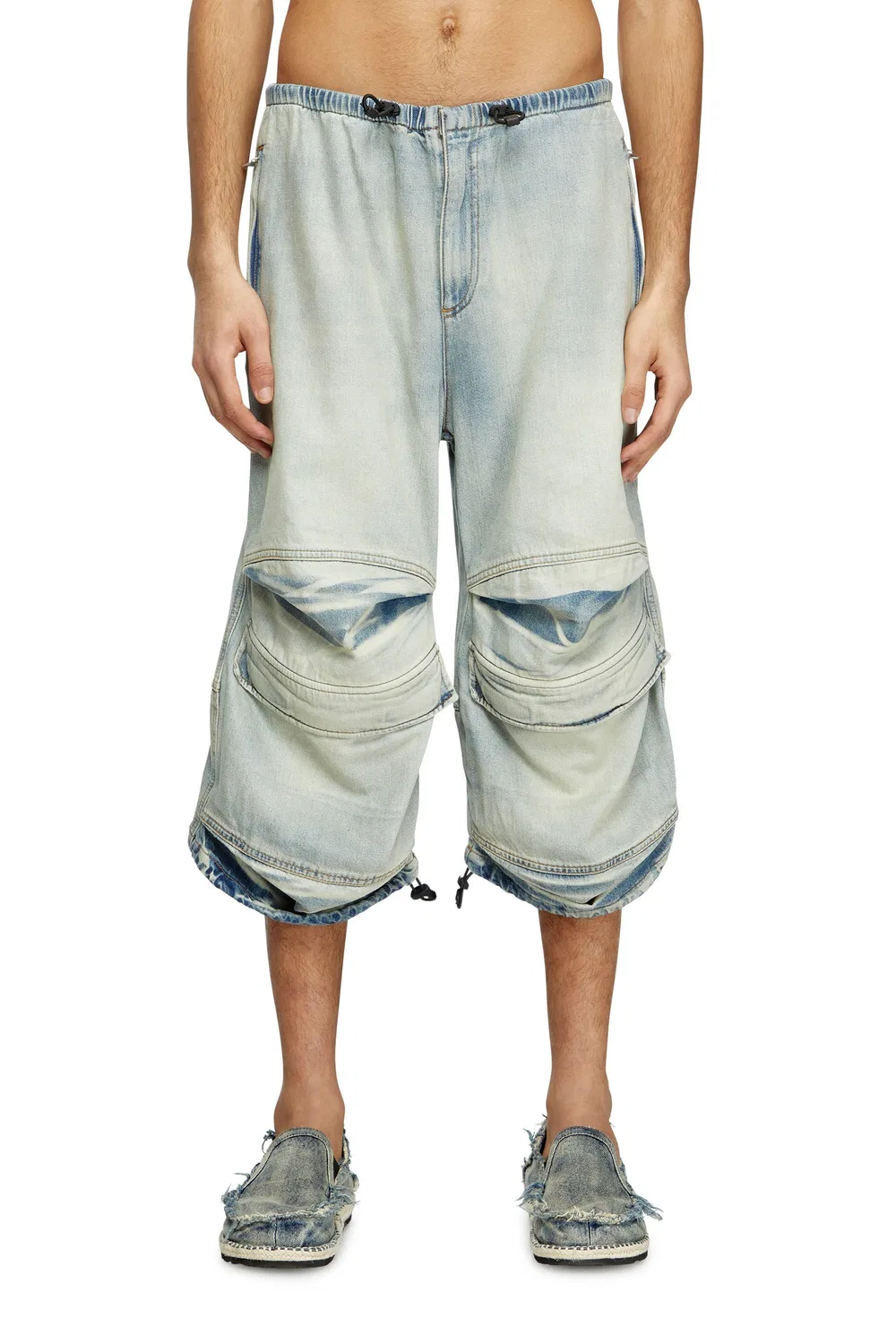 Мужские джинсовые шорты D-DAYETZ-SHORT-S Diesel, Indigo Blue