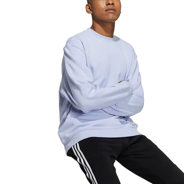 Толстовка мужская сиреневая Adidas Originals, светло-фиолетовый — фото 4