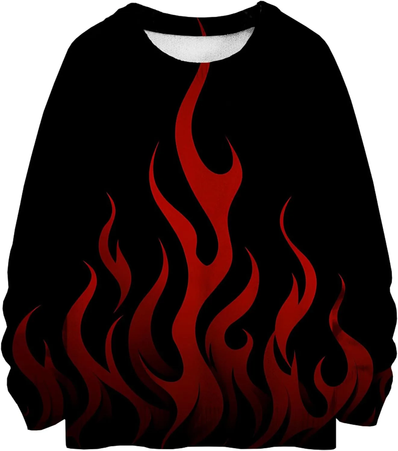 

Мужская худи с принтом Minimalist Flame Art в стиле streetwear Fashiononly