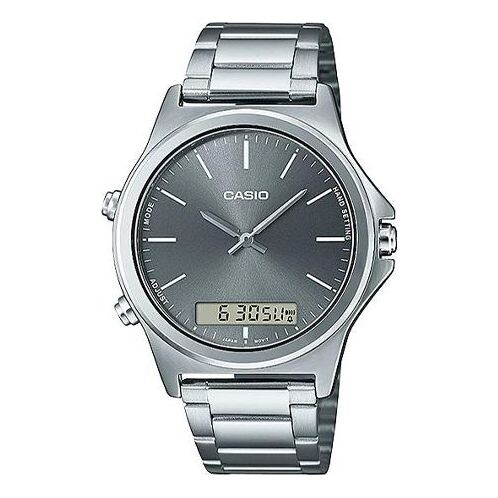 

Часы Casio Dress Analog-Digital Watch 'Steel Grey Silver', серый