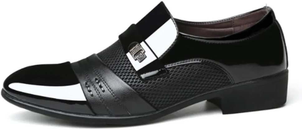 Туфли мужские кожаные классические лоферы, Black UOPYNE