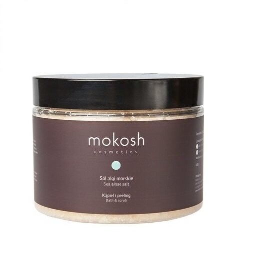 

Соль для ванн с морскими водорослями, 600 г Mokosh, Salt Bath & Scrub Sea Algae