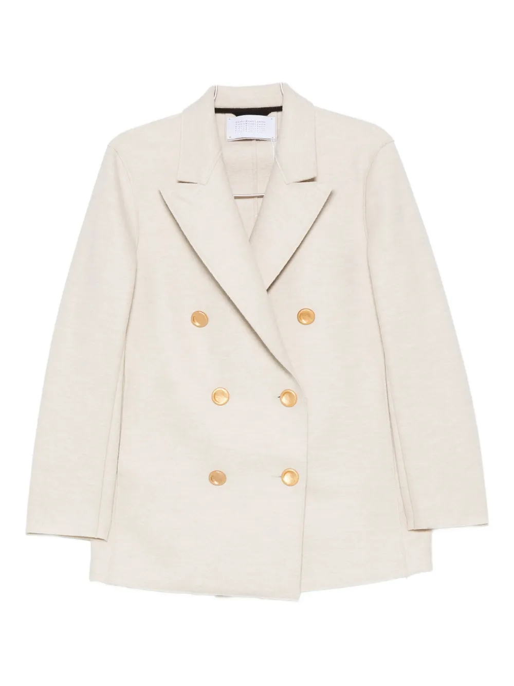 

Двубортное пальто с золотыми пуговицами Harris Wharf London, нейтральный, Золотой, Двубортное пальто с золотыми пуговицами Harris Wharf London, нейтральный