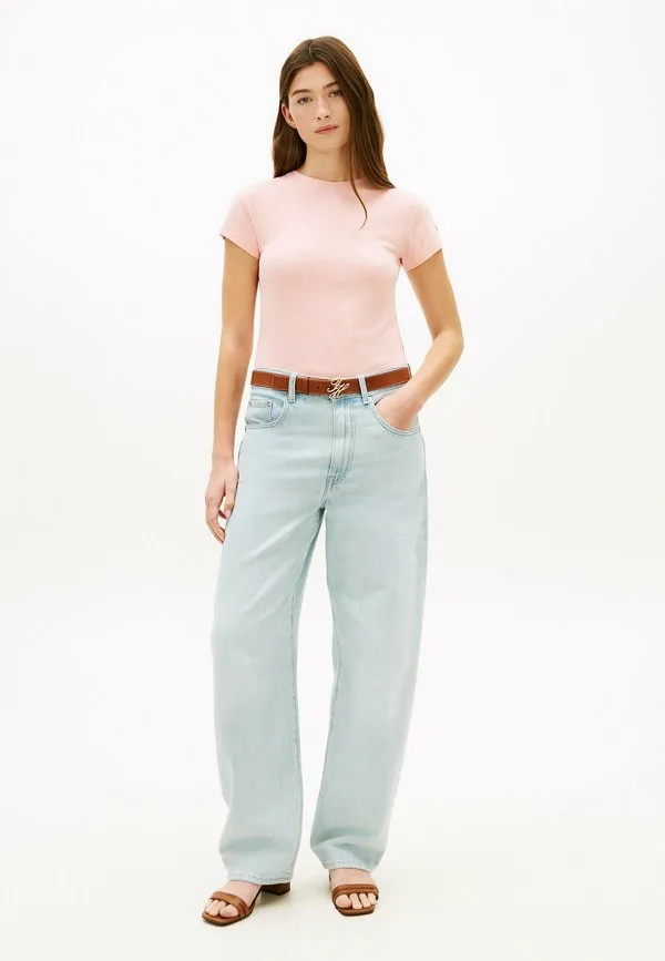 Простая футболка Tommy Hilfiger, Soft Rose — фото 2