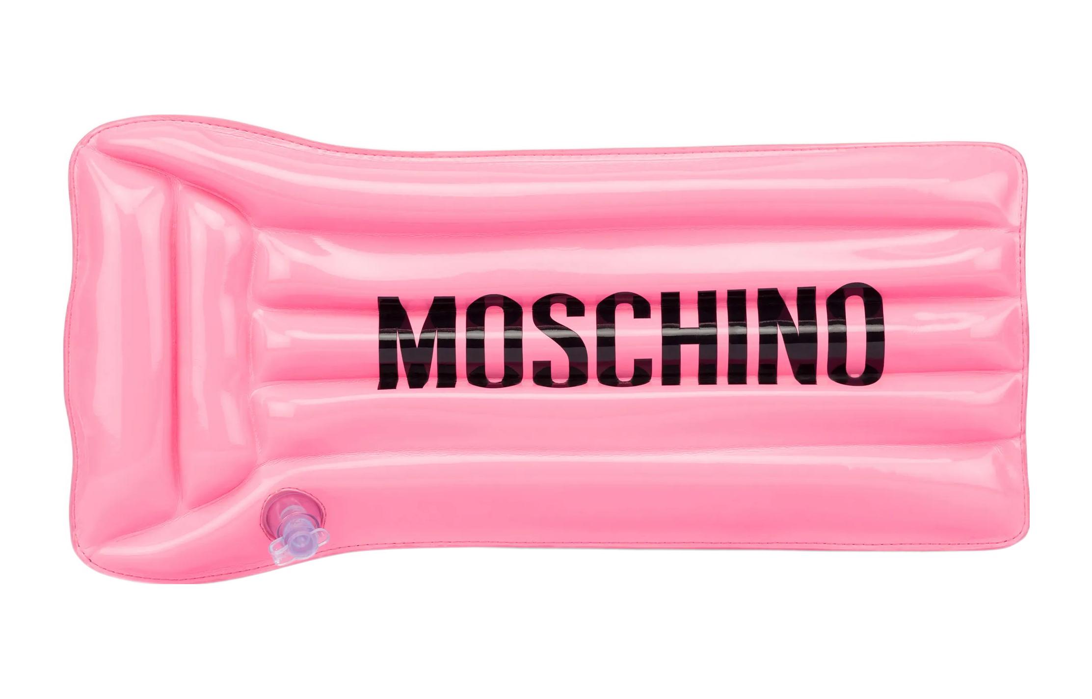 

MOSCHINO Полиуретановая клатч женская розовая