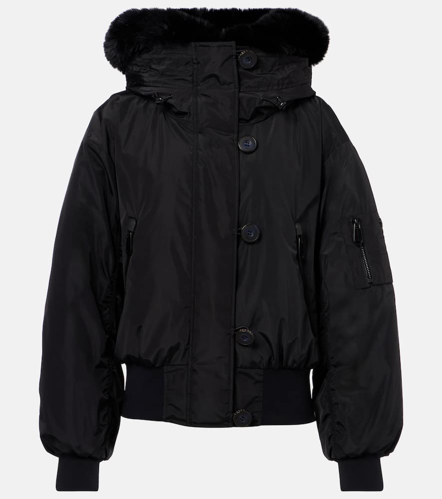 

Куртка для катания на лыжах Jeanne с отделкой из искусственного меха Goldbergh, Black