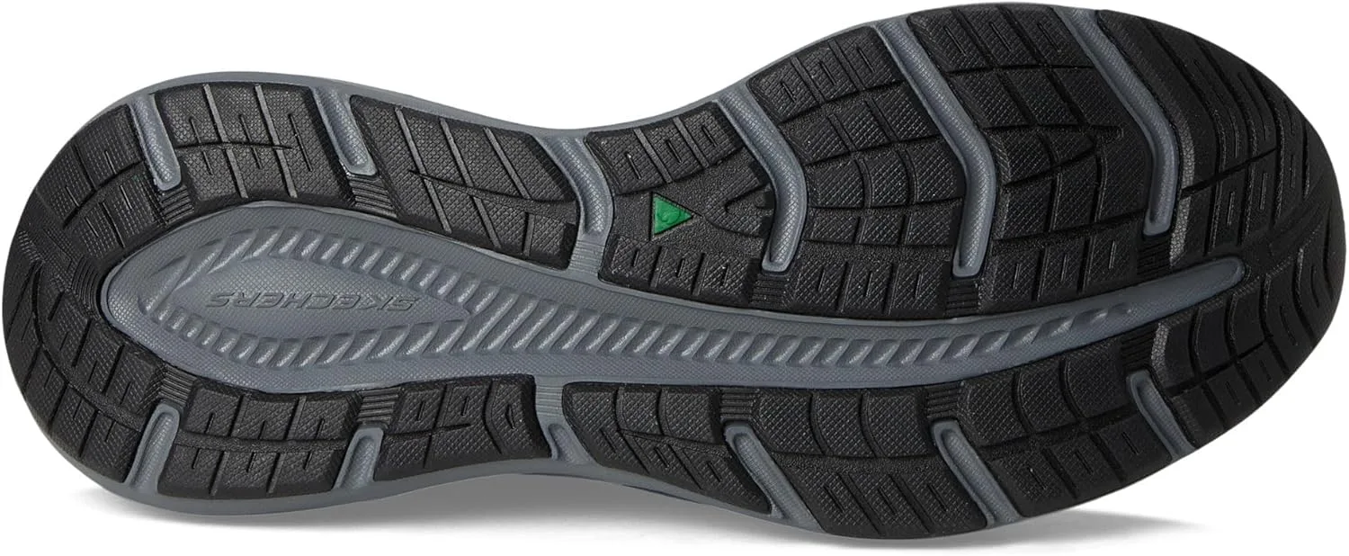 Мужские кроссовки Skechers Edgeride Commissioner Hands Free Slip-in, черный/темно-серый — фото 3