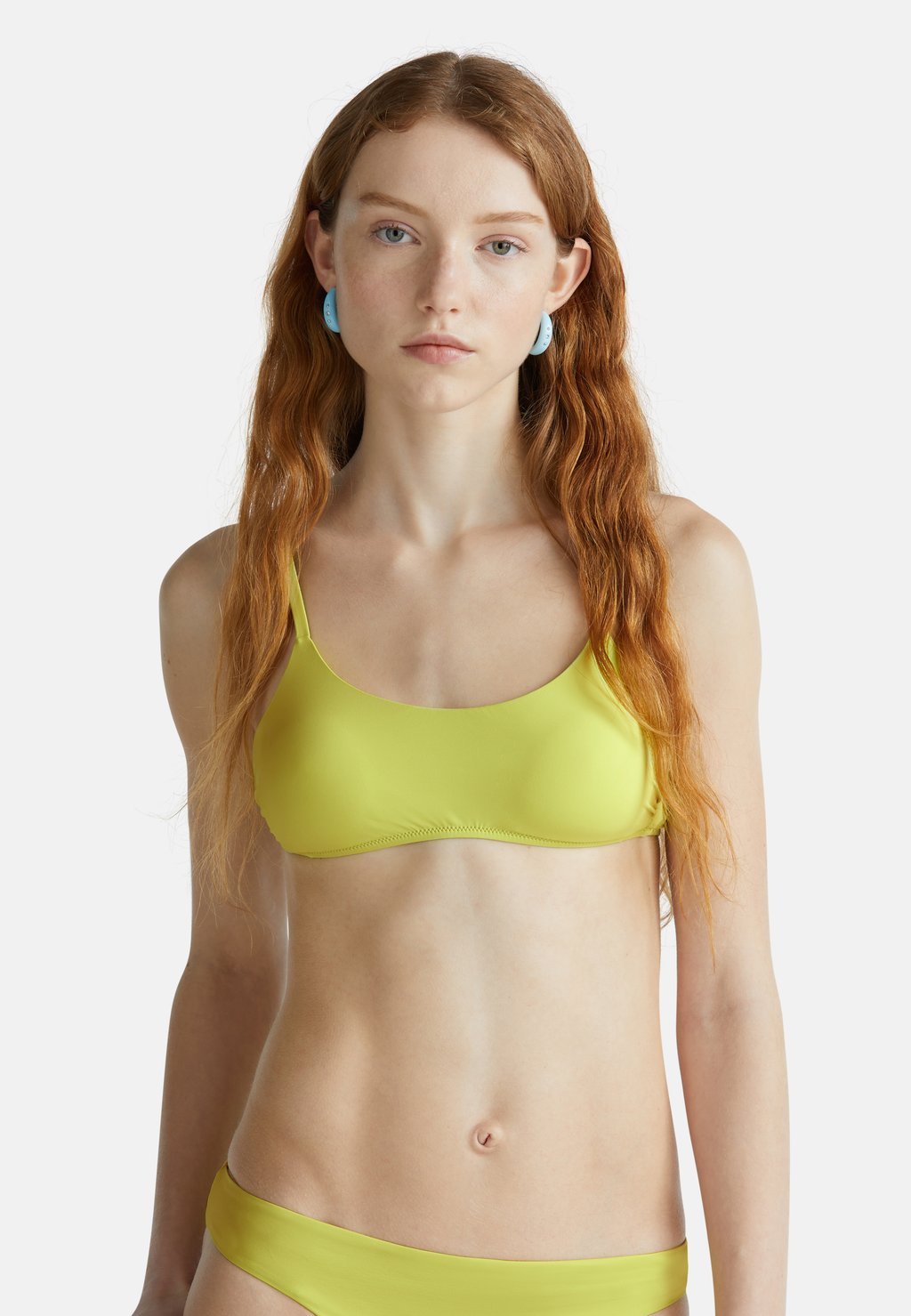 

Верх бикини United Colors of Benetton, зеленый