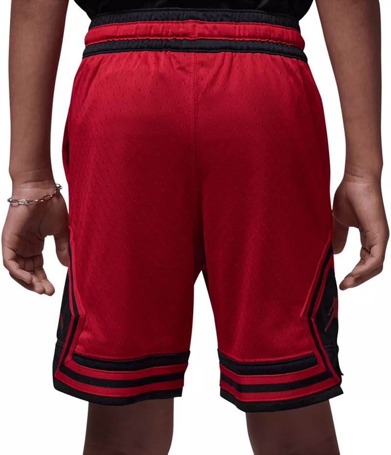 Детские шорты Jordan Dri-FIT Sport Diamond, цвет Gym Red — фото 2