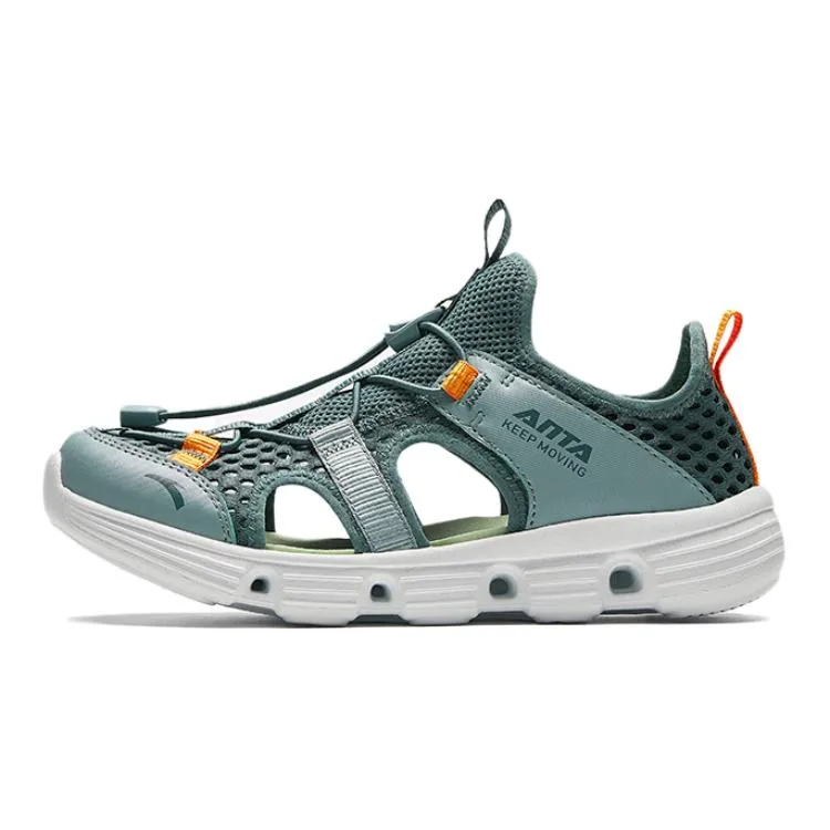 Antakids Детские сандалии low top с антискользящей подошвой, дышащие, быстросохнущие, легкие, амортизирующие, бирюзовые