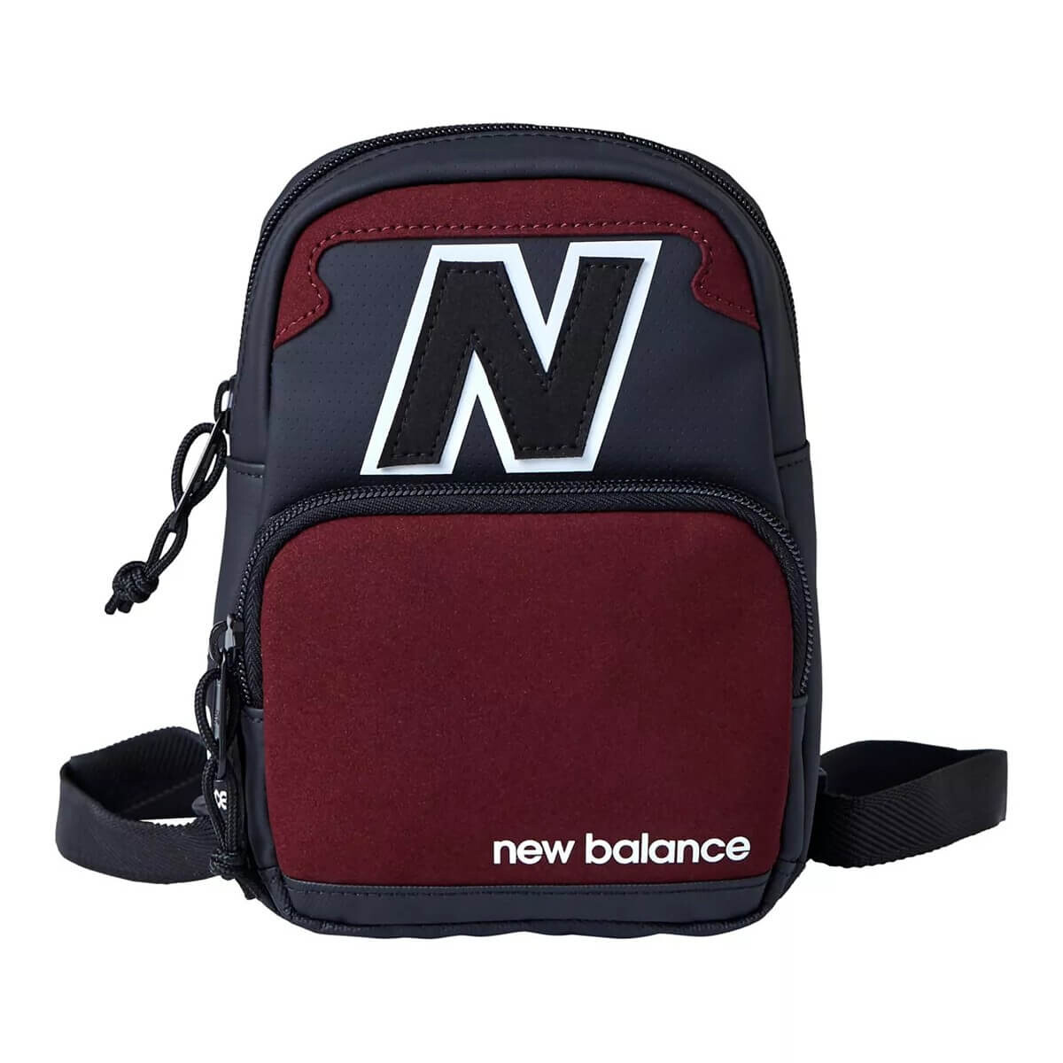 

Рюкзак New Balance Legacy Micro, черный/красный