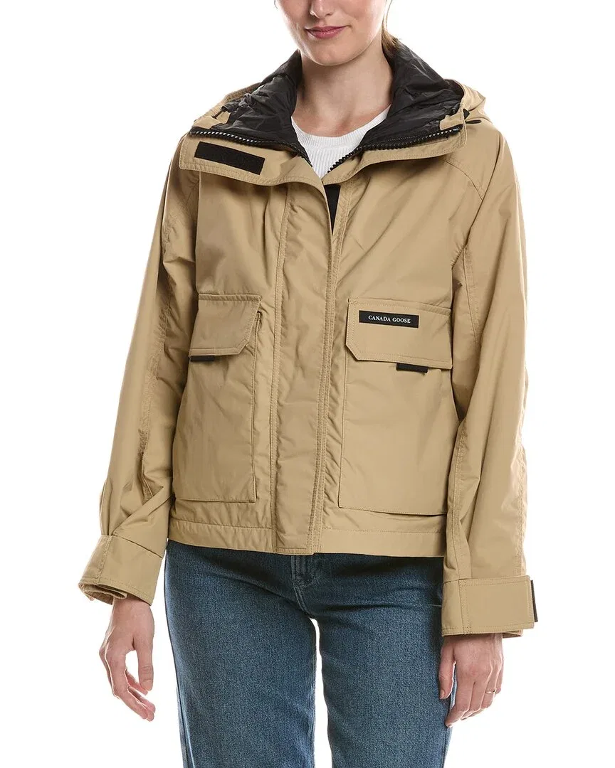 Женская куртка оверсайз с капюшоном Quest Jacket Canada Goose, бежевый