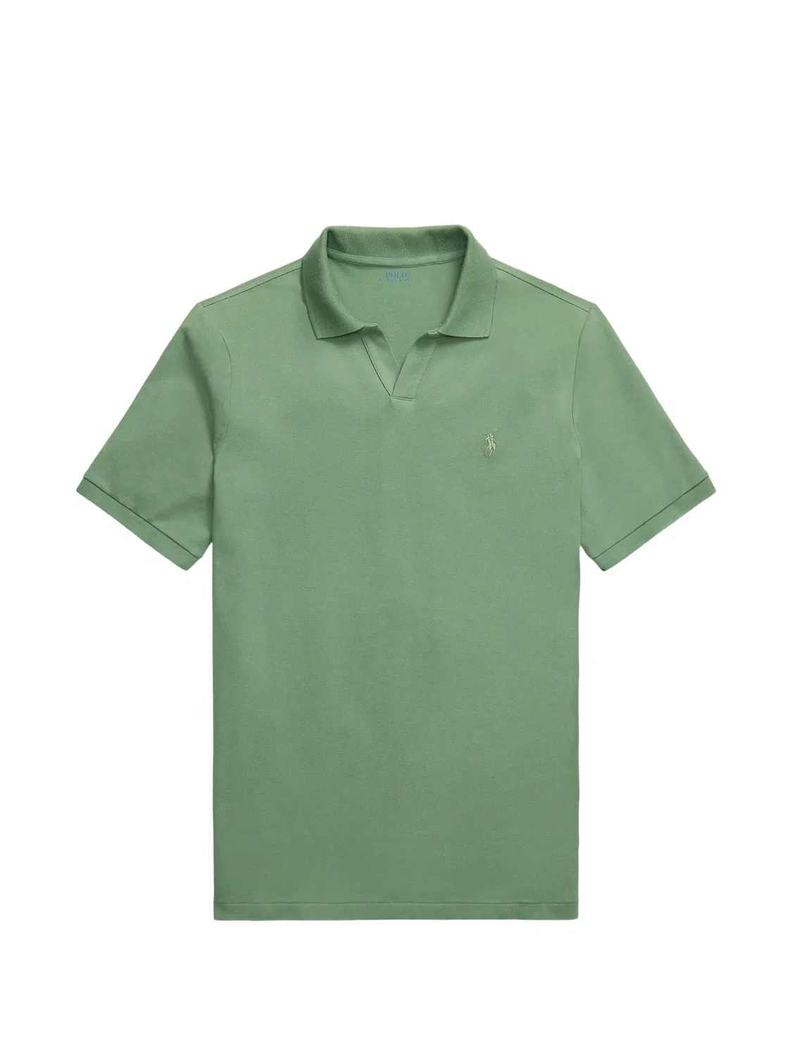 Рубашка поло с V-образным вырезом Polo Ralph Lauren, зеленый
