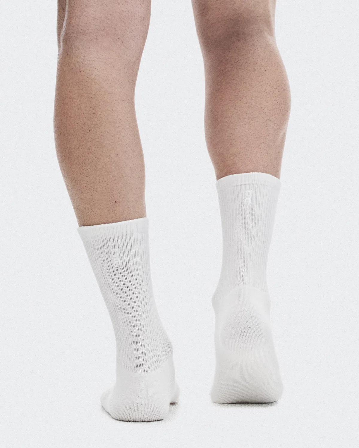 Детские носки высокие с поддержкой свода стопы комплект 2 пары Club Sock High On, White — фото 4