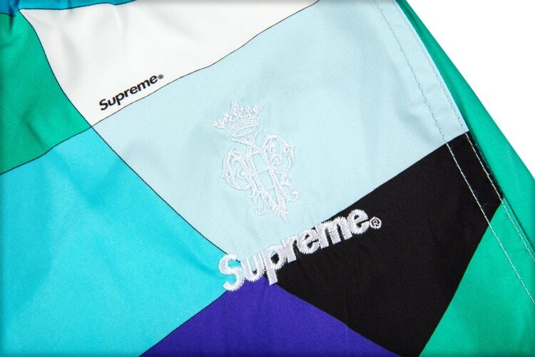 Брюки Supreme x Emilio Pucci Sport Pant 'Blue', разноцветный — фото 4