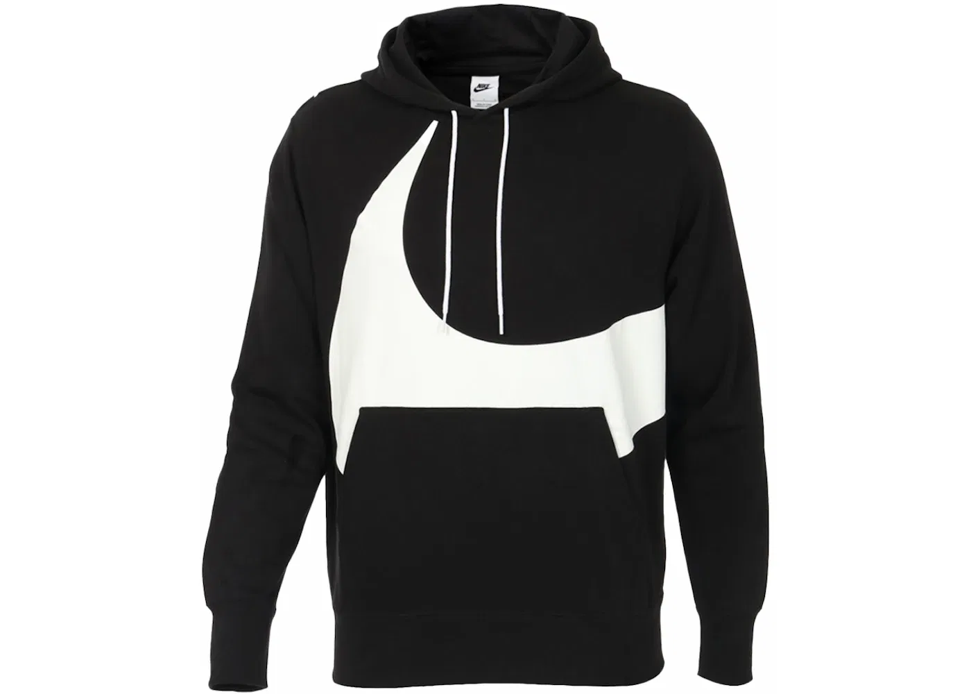 Мужской свитшот с полущеткой Nike Sportswear Swoosh, Black