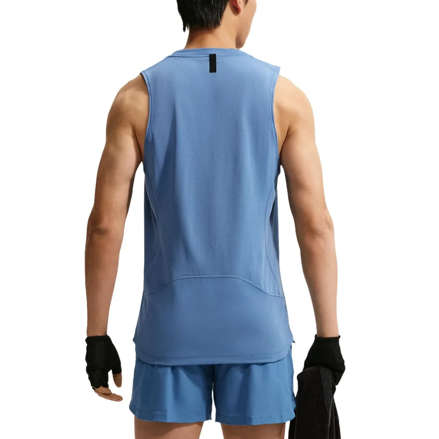 Мужская футболка для тренировок Pro Dri-FIT Tank 'Indigo Storm Black' Nike, Indigo Storm/Black — фото 2