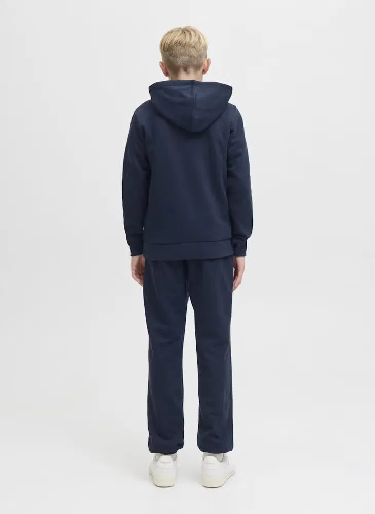 Штаны с логотипом, комплект 2 шт, Kids Logo, Jack & Jones Junior, темно-синий — фото 2