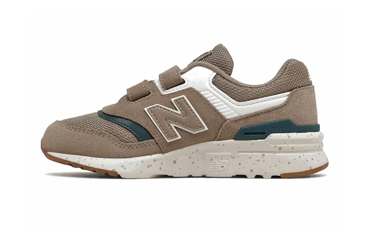Детские кроссовки для мальчиков с замшевым верхом New Balance 997H, Wide (W), Black