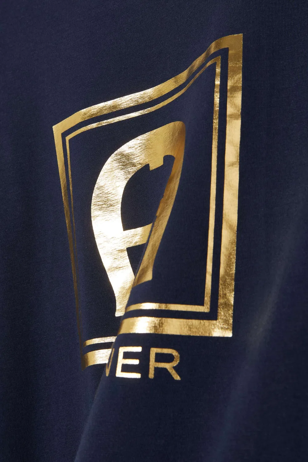 Комплект пижамы футболка и шорты с принтом логотипа AIGNER, синий — фото 4