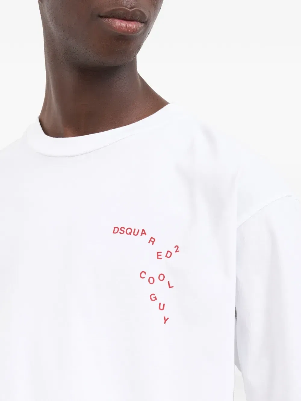 Толстовка на завязках свободного кроя DSQUARED2, зеленый — фото 3