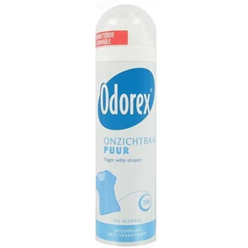 Дезодорант-антиперспирант Odorex Invisible Pure, без спирта, 150 мл, набор 6 шт