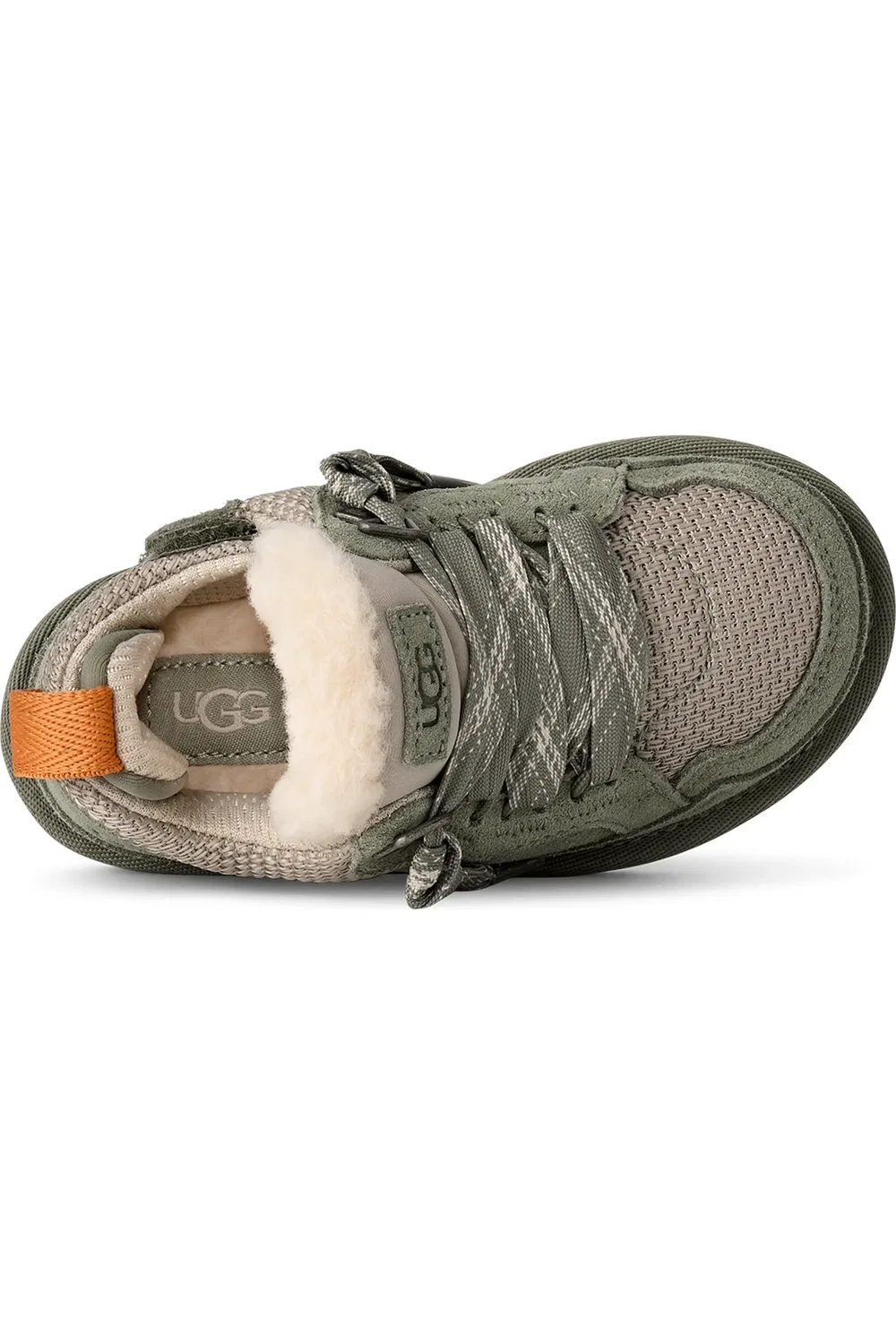 Детские кроссовки низкие из замши Lowmel UGG, Shaded Clover — фото 4