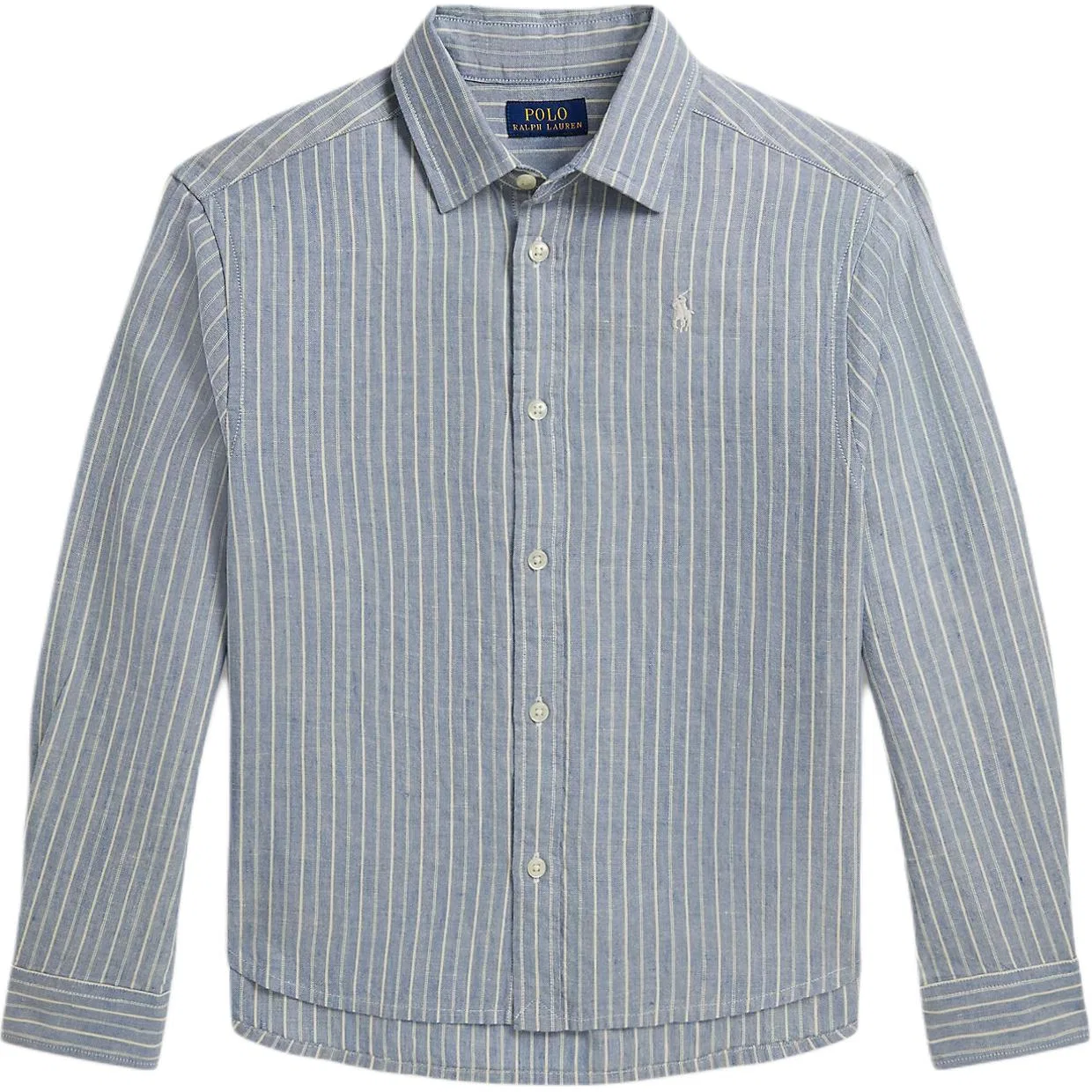 Детская рубашка свободного кроя Blue Polo Ralph Lauren