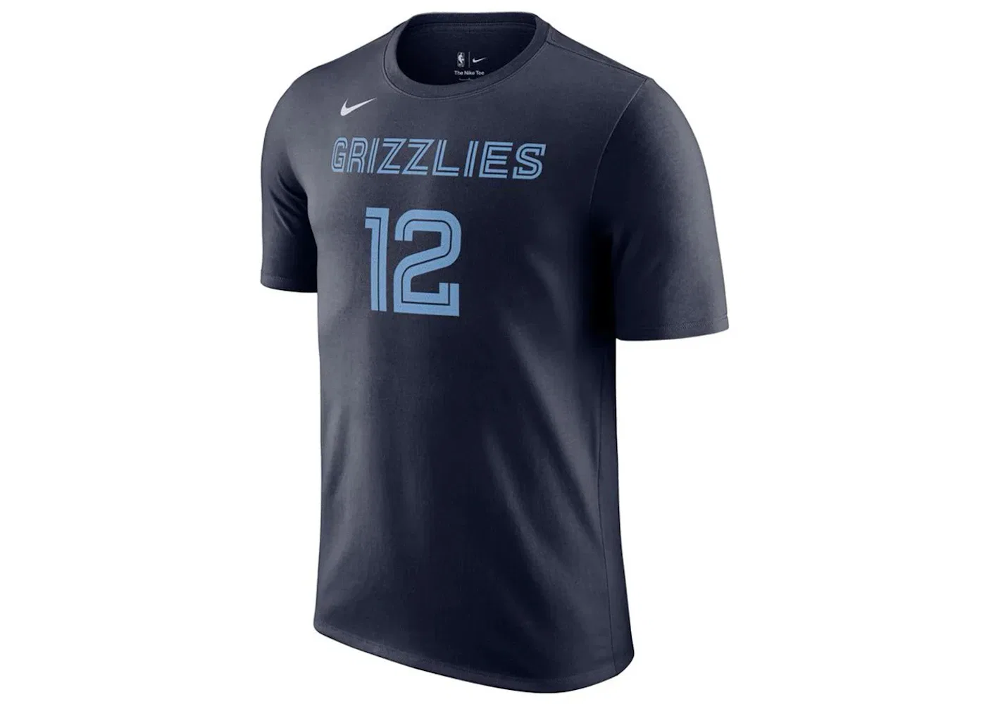Мужская футболка с принтом Memphis Grizzlies Ja Morant Nike, Dark Blue/Light Blue