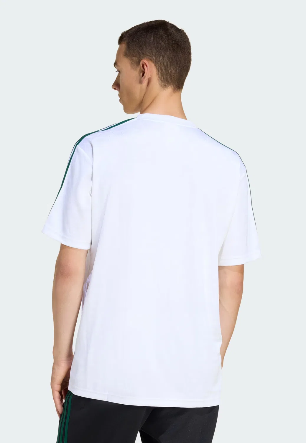 Футболка Adidas Originals Розы белого цвета — фото 3