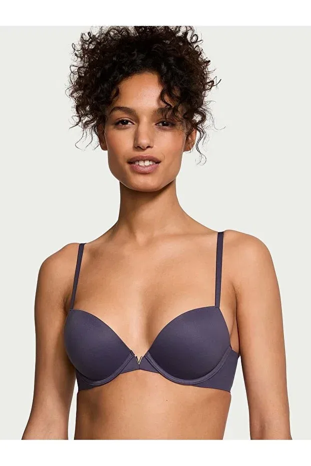 Женский бюстгальтер пуш-ап без бретелек Victoria'S Secret, Anthracite