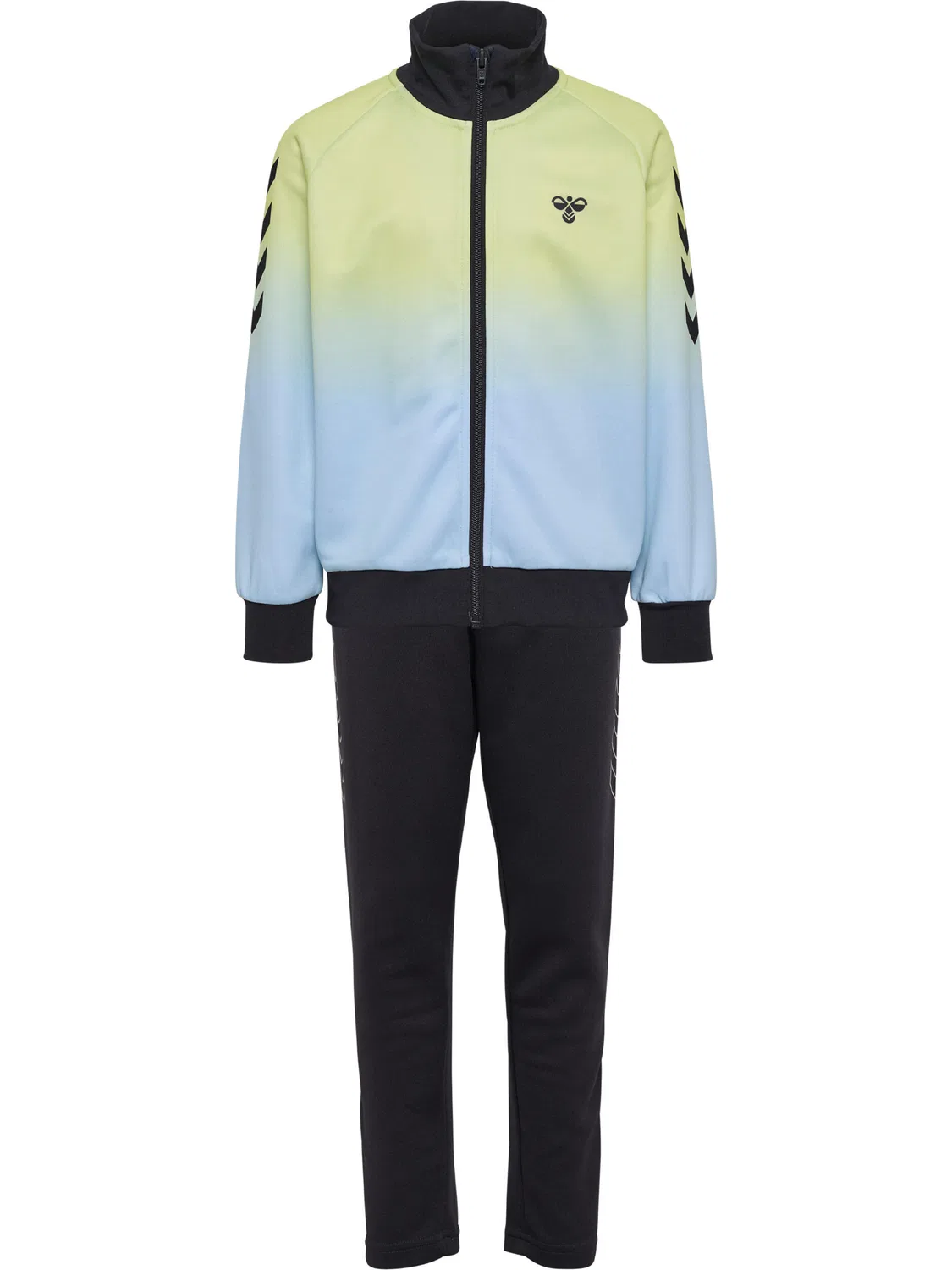 Детский спортивный костюм с градиентом Hmljr Gradient Hummel, Anisgrun Schwarz