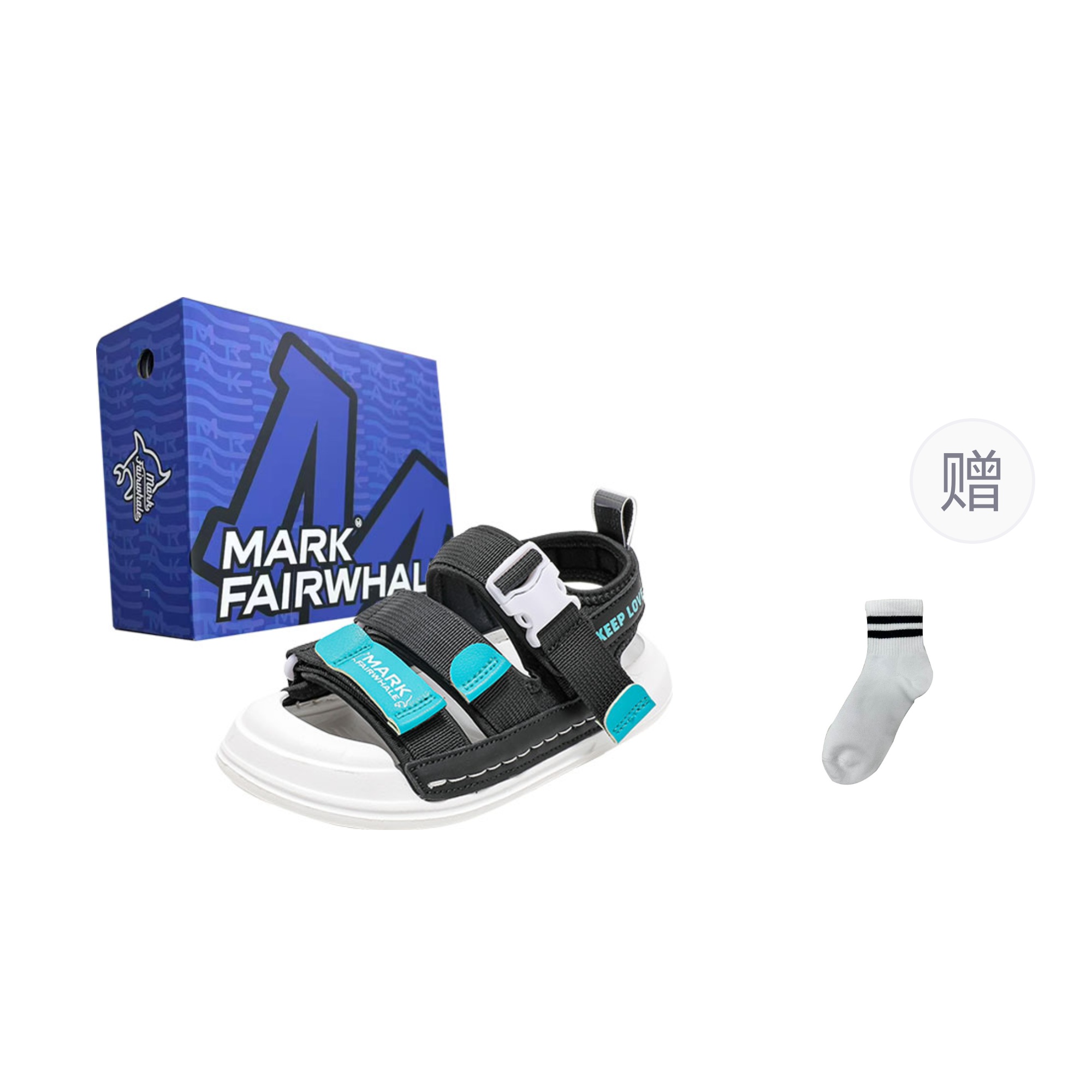 

Детские сандалии FAIRWHALE, черный