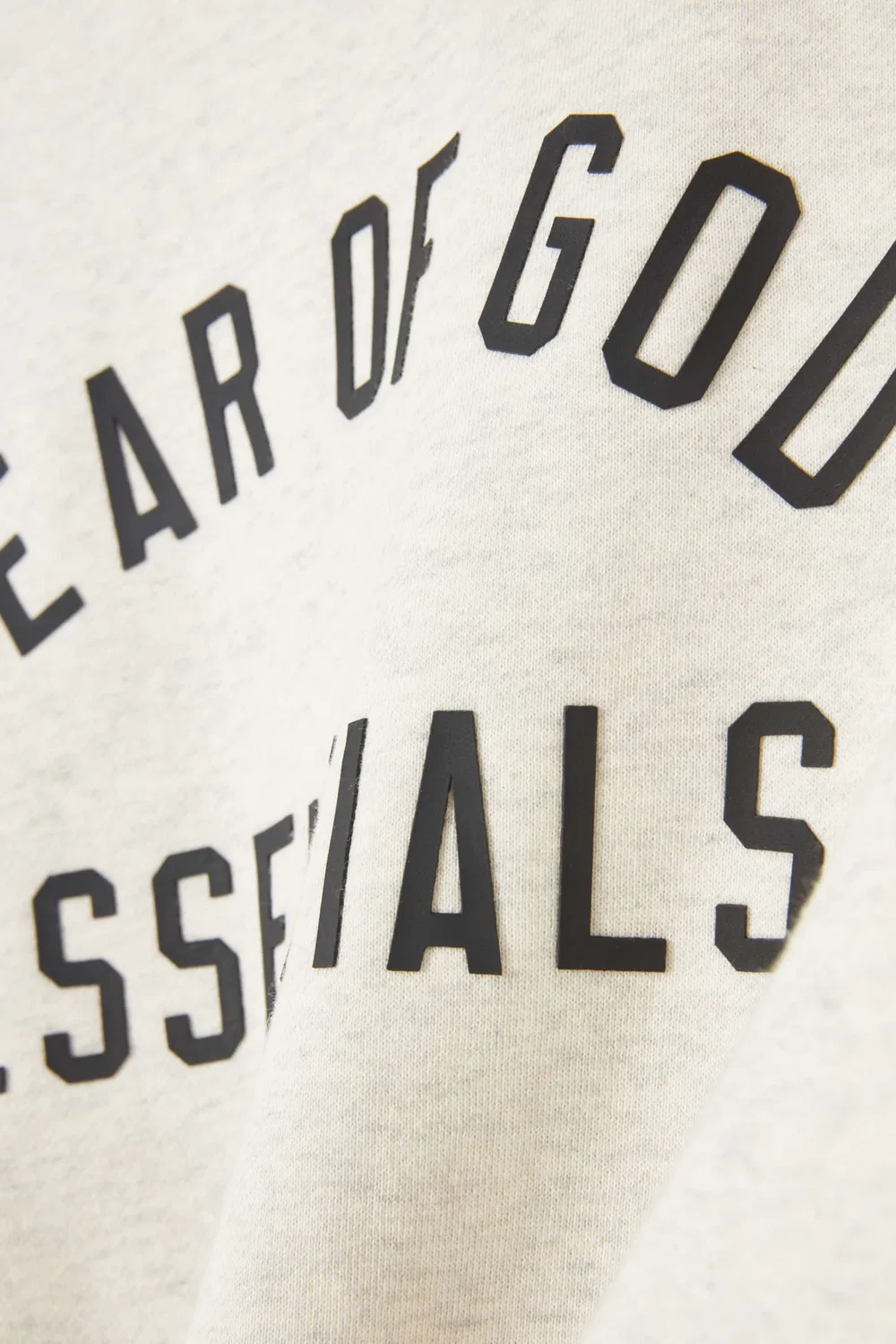 Футболка с круглым вырезом хлопковая Fear of God Essentials — фото 4