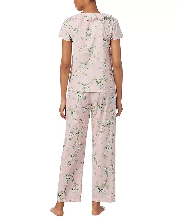 Женский комплект пижамы с цветочным принтом Ralph Lauren, Blush Floral — фото 3