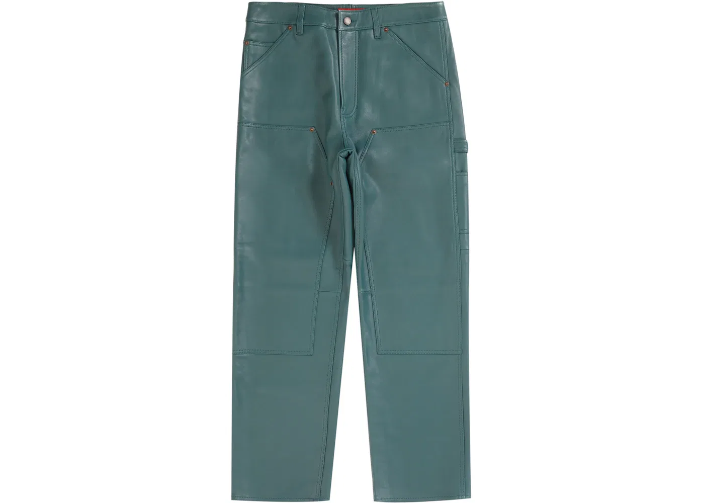 Мужские брюки из кожи Supreme Pant, Dusty Teal