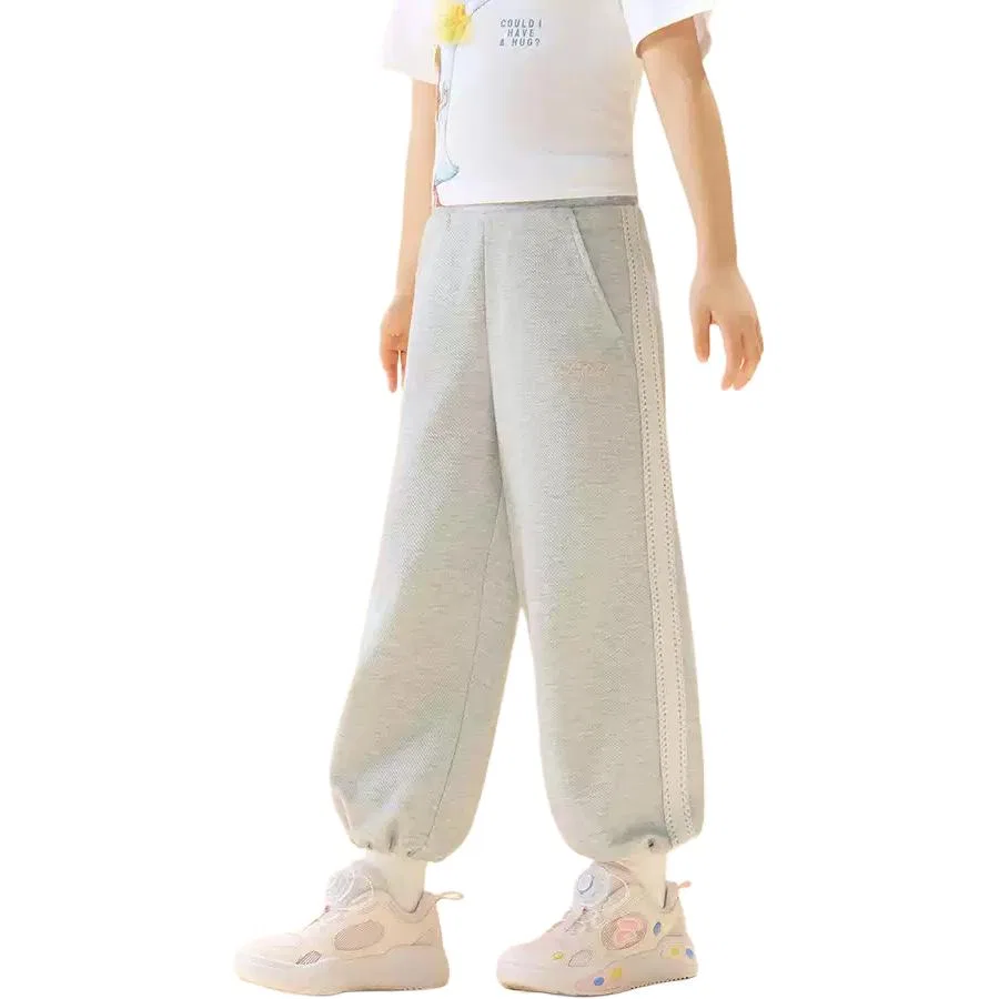 Детские спортивные штаны из футера с принтом Модель Pre School Knitted Sweatpants Moderate FILA KIDS — фото 4