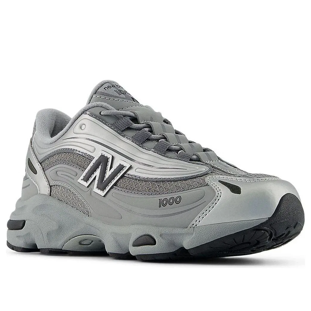 Детские кроссовки с низким верхом New Balance 1000, серебристый — фото 4