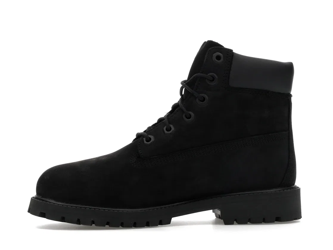 Детские ботинки Timberland 6" Premium Boot Black Nubuck (GS), Black Nubuck — фото 3