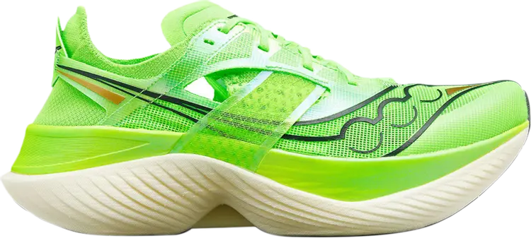 Кроссовки Saucony Wmns Endorphin Elite Slime, зеленый