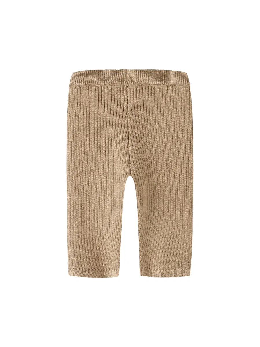 Брюки NAME IT Regular Pants 'NBNOBI' темно-бежевого цвета — фото 2