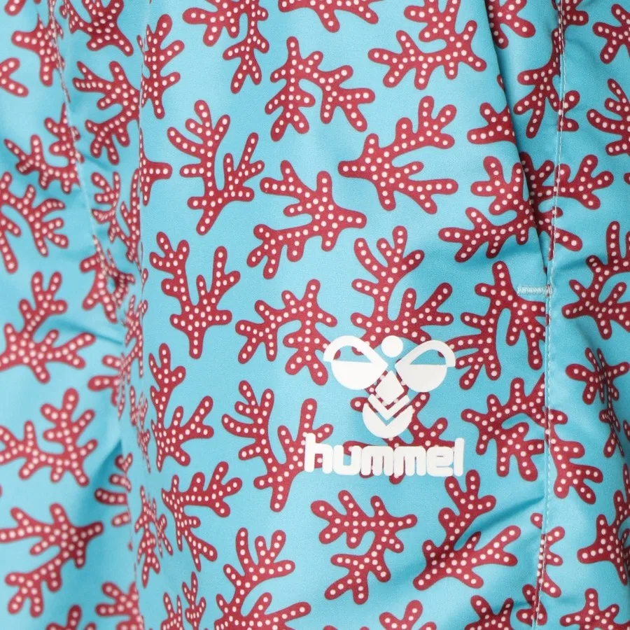 Плавки-шорты для мальчиков с принтом Hummel Lugas, Hummel, Разноцветный — фото 4