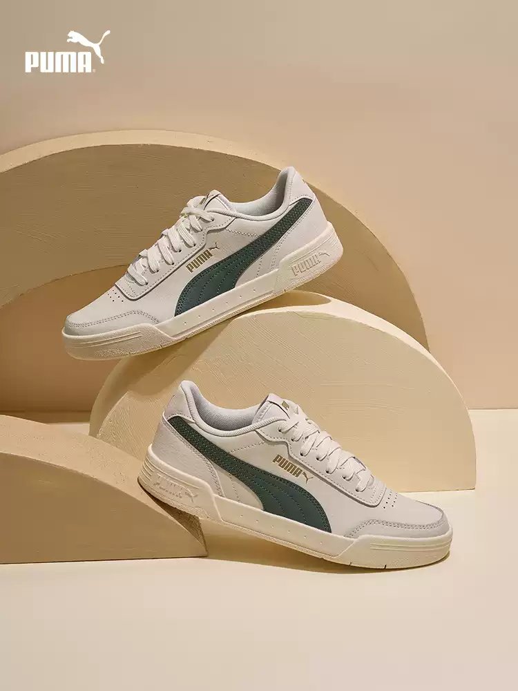 Кроссовки классические Puma Caracal, кремово-бирюзовый — фото 2