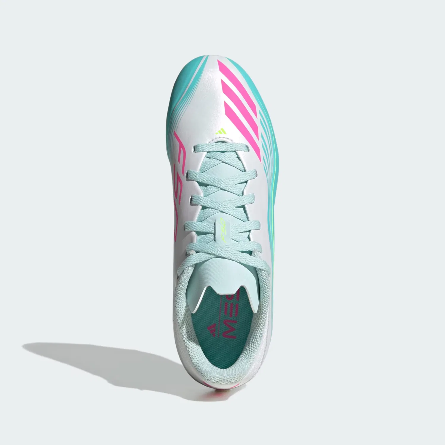 Спортивные кроссовки Adidas Performance F50 Messi League белого цвета — фото 2