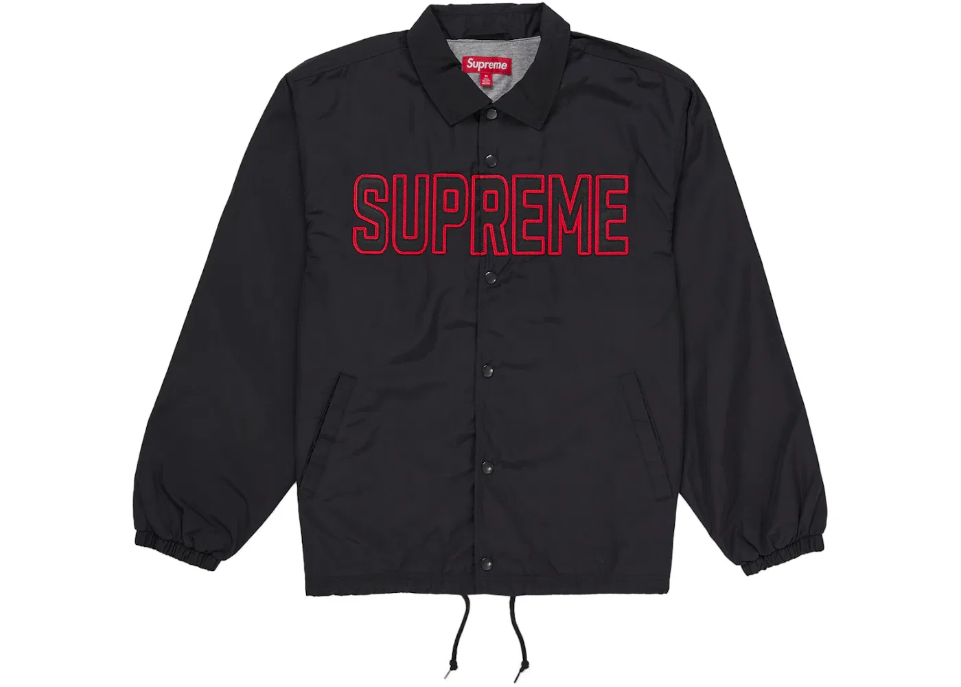 Мужская куртка-тренер с принтом Supreme, Black
