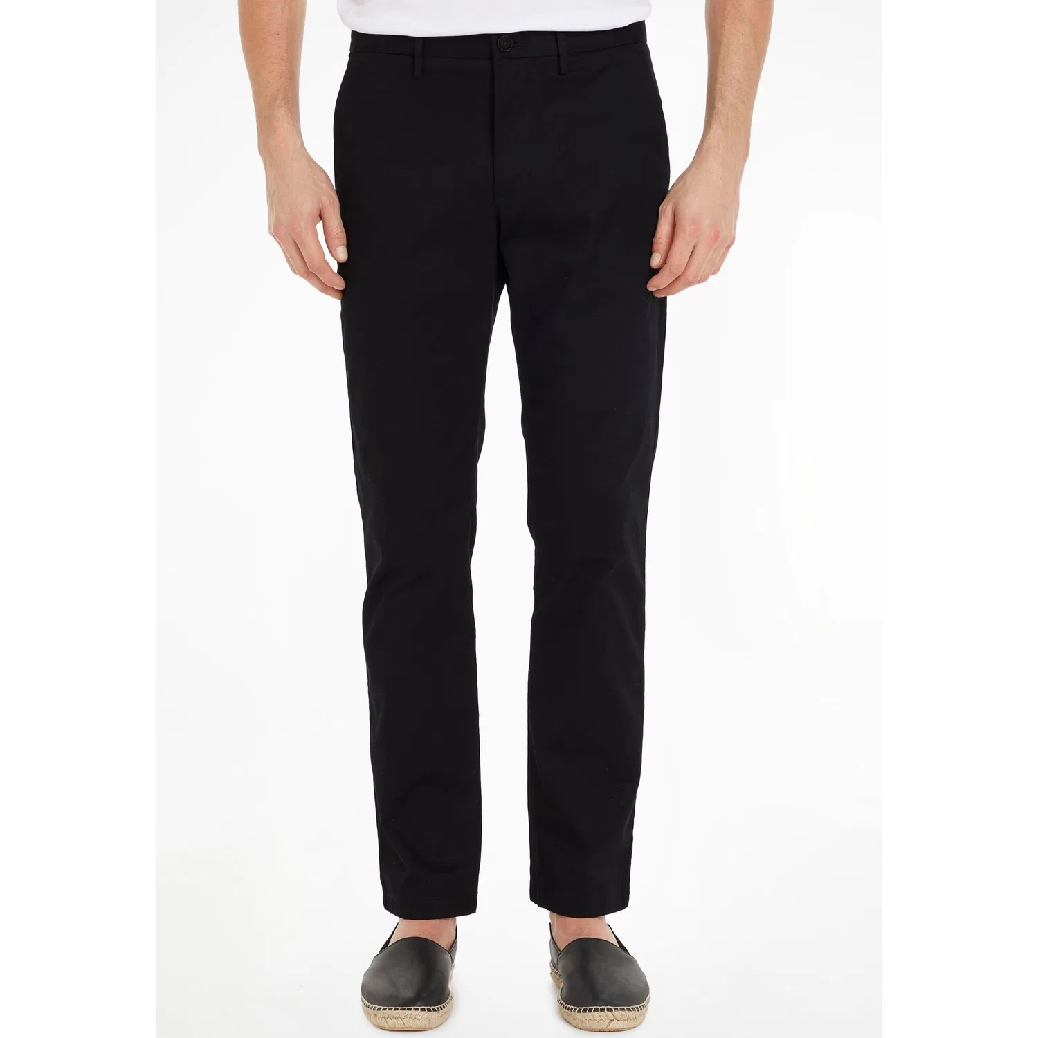 Мужские чиносы прямого кроя Denton Chino 1985 Pima Cotton Tommy Hilfiger, Black
