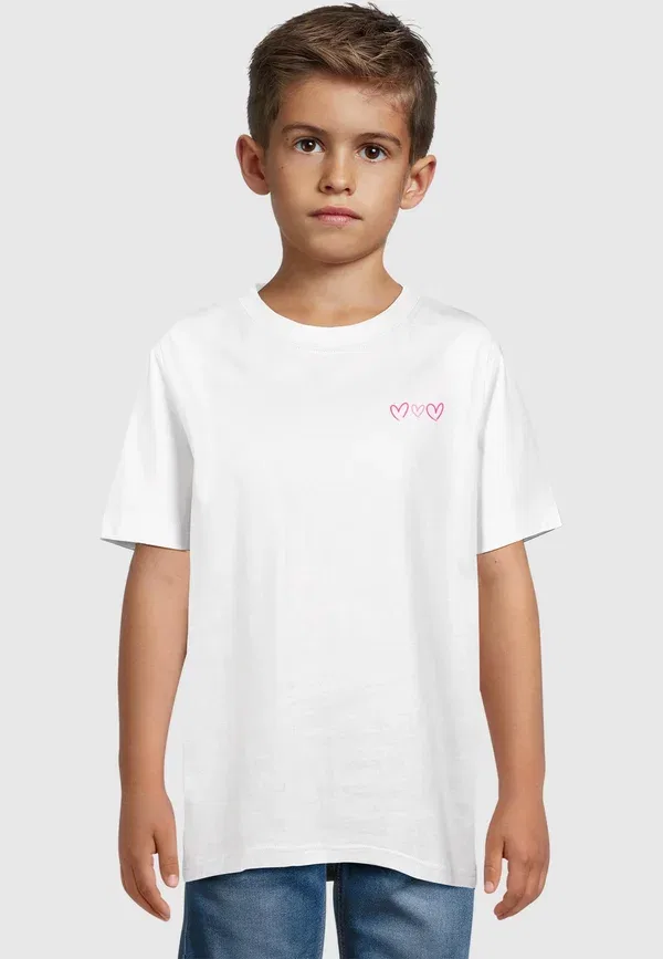 Футболка с принтом Trust your heart Mister Tee, белый