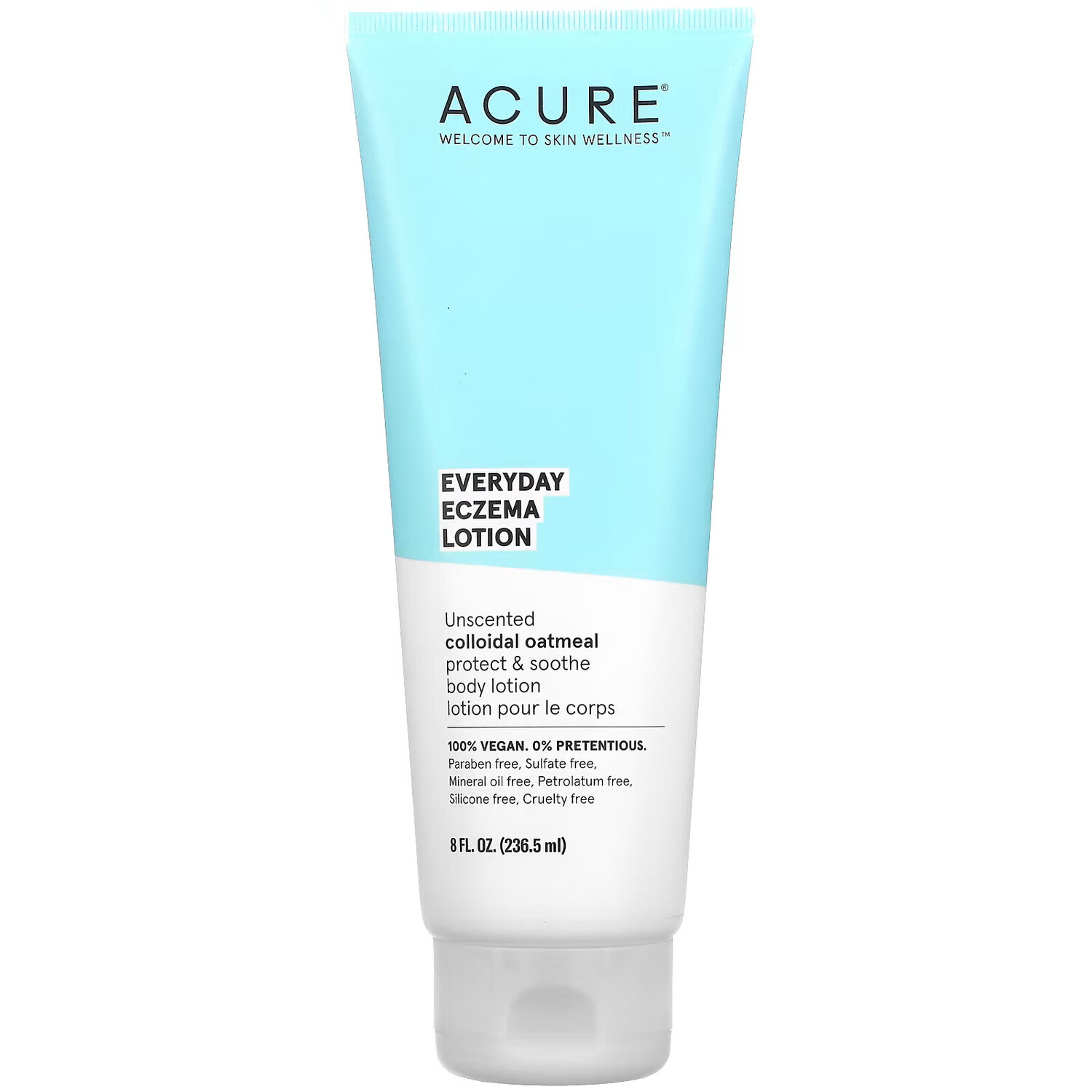 

ACURE, лосьон для лечения экземы, для ежедневного применения, без запаха, 236,5 мл (8 жидк. унций)