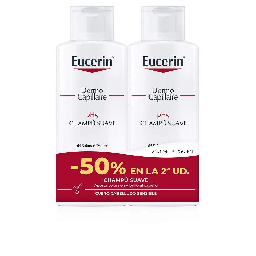 Комплект шампуней PH5 2 x 250 мл Eucerin